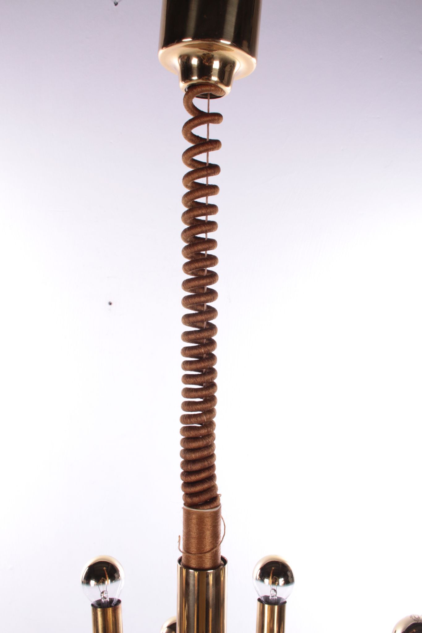 Suspension de chez Sciolori pour Boulanger avec 18 lumières, 1960