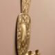 Mid Century Swedish Brass Sconce