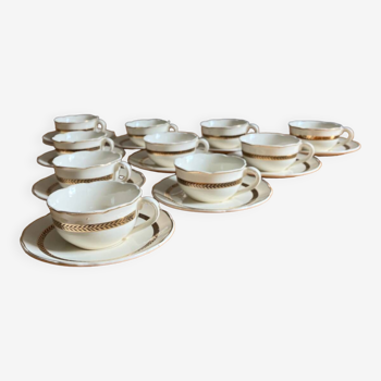 Digoin sarreguemines coffee service