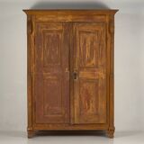Armoire en bois à 2 portes, vers 1900