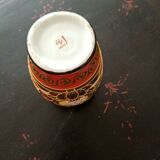 Vase asian porcelain pattern 10 cm high