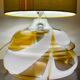 Table lamp lampshade vintage fabric Sirius pattern