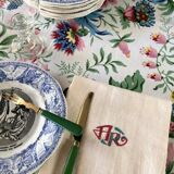 8 AR monogram napkins