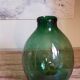 Dame-Jeanne oval canister with wide vintage collar