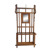 Ancien porte manteau vestiaire vintage