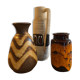 Set de 3 vases céramique vintage