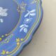 Hand-painted plate – Saint-Omer earthenware factory (attributed)