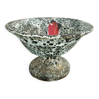 Vintage Fat Lava pocket bowl from Vallauris.