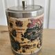 Vintage world map cigarette display