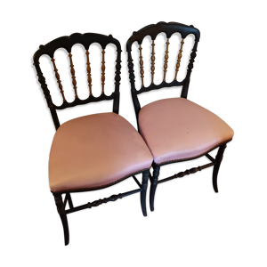 Paire de chaises époque