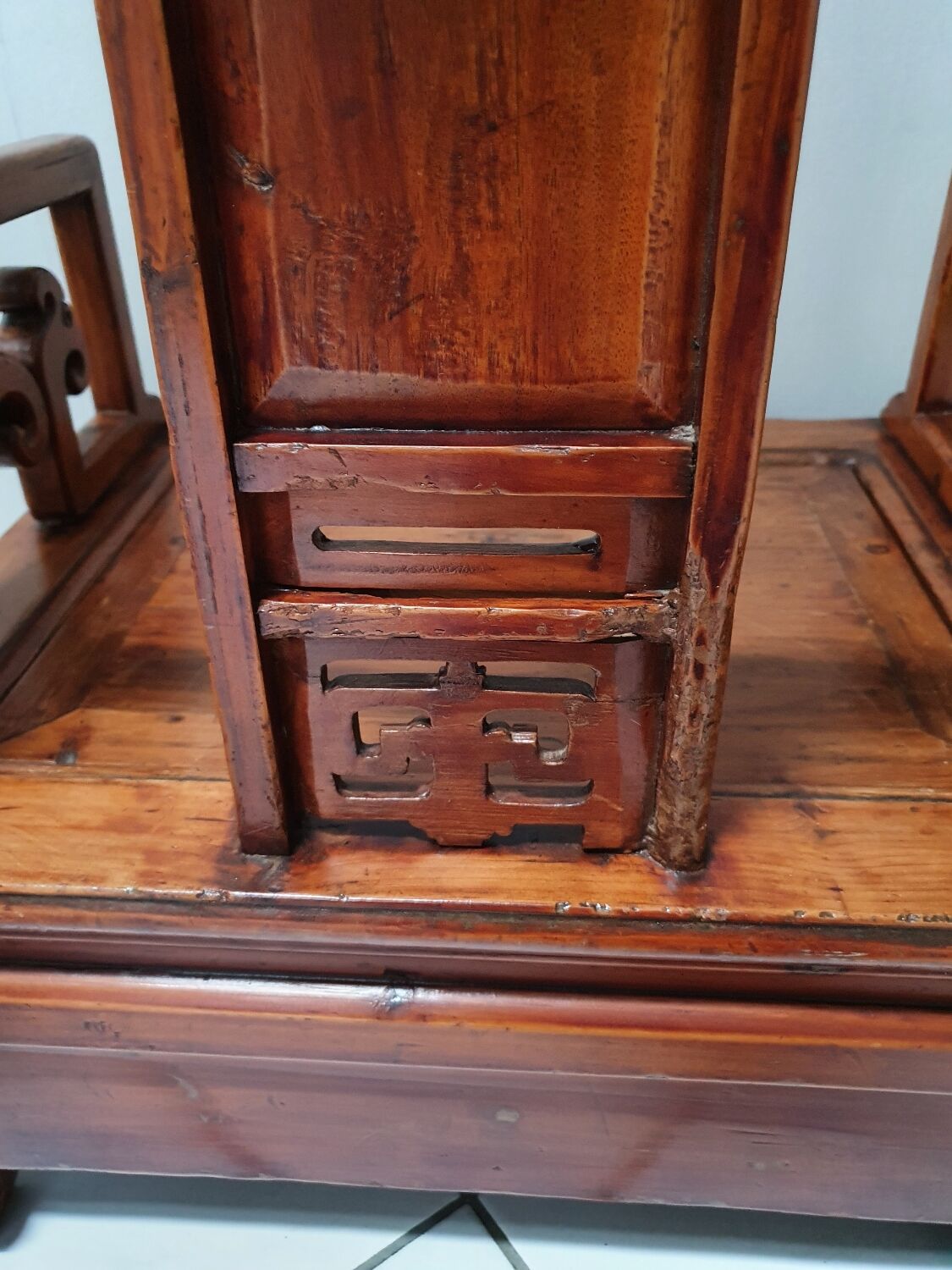Chaise de dame de cour chinoise