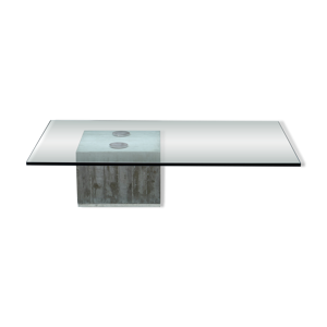 Table basse en béton