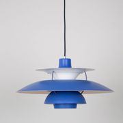 Vintage Danish pendant lamp PH 5 by Poul Henningsen, Louis Poulsen, 1958
