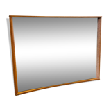 Scandinavian teak mirror 50x37cm