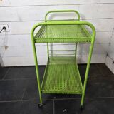 Rolling trolley Mathieu Matégot style from the 50s