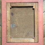 "Spanish beggar with bowl" oil on canvas 19th century