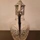 Gallia Christofle crystal and silver-plated metal jug