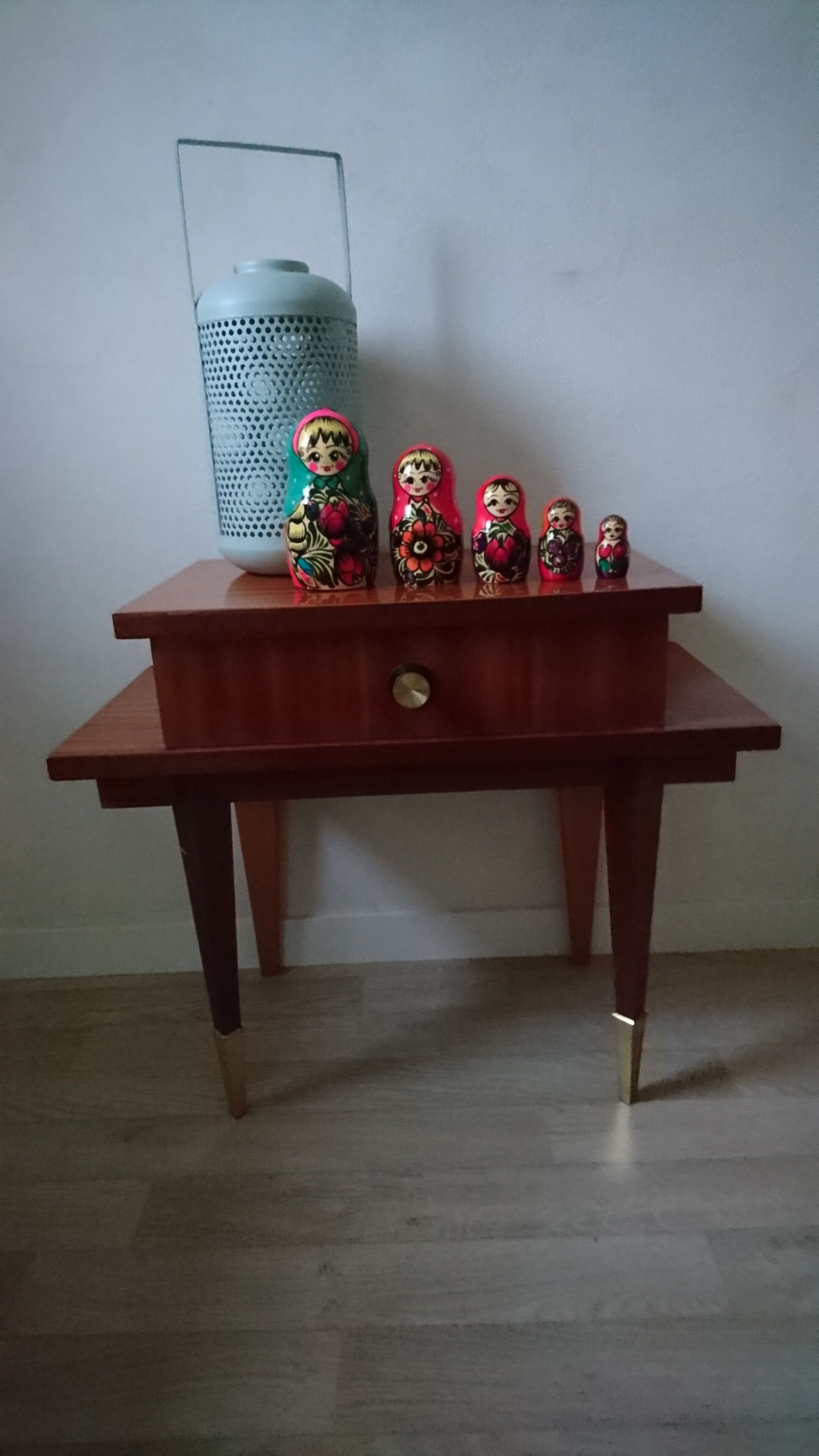 Vintage bedside table