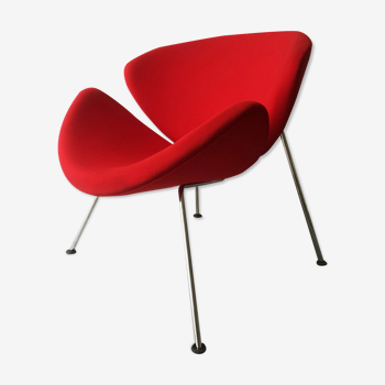 Fauteuil orange slice par Pierre Paulin