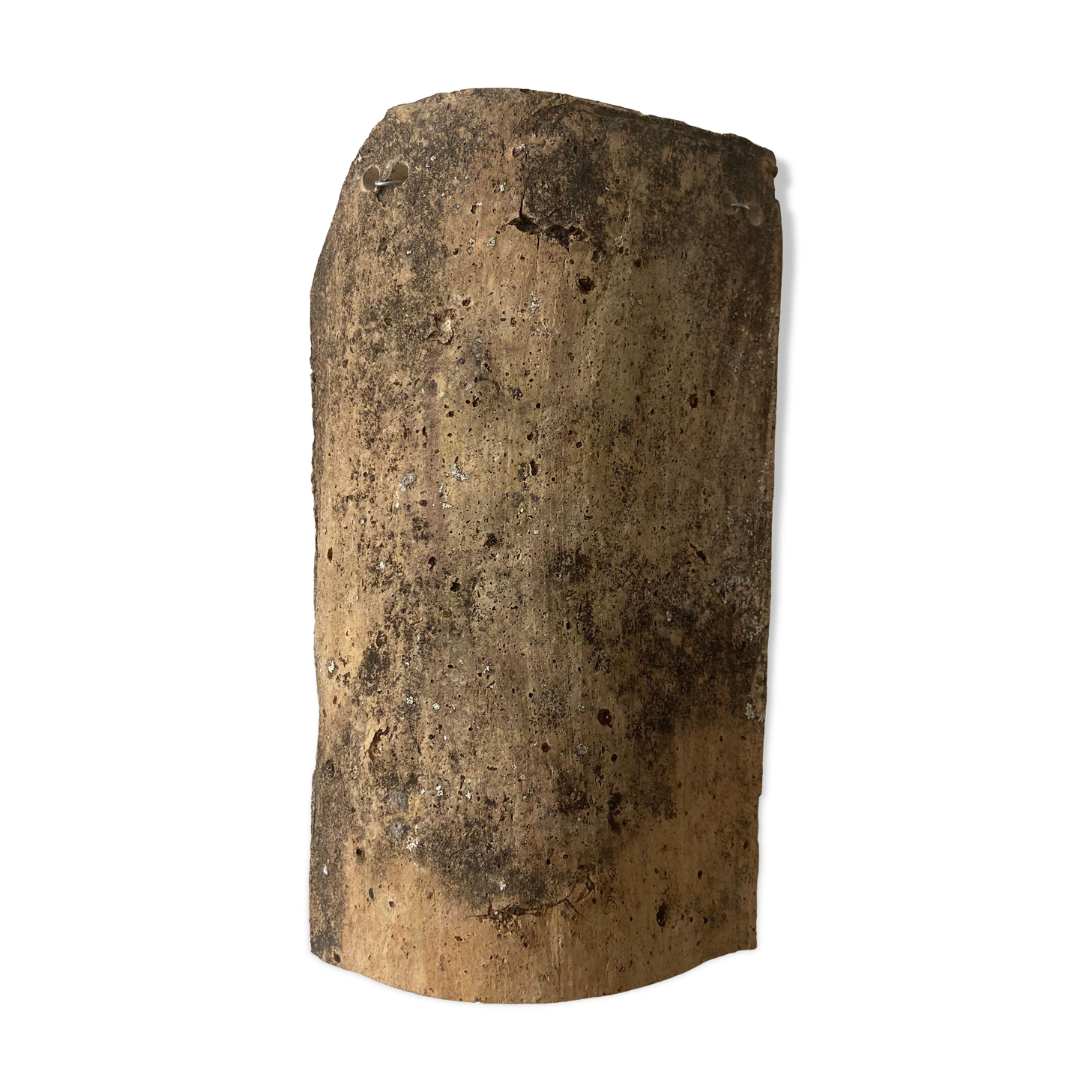 Terracotta wall lamp