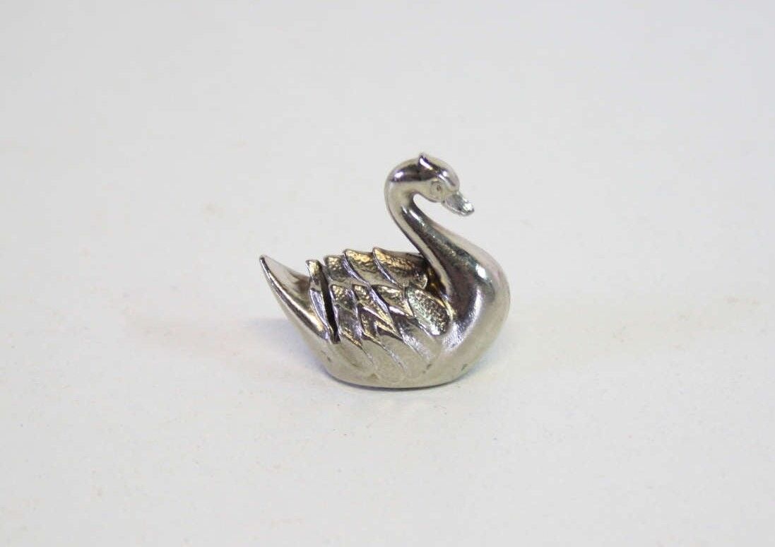Ensemble de douze porte-noms cygne