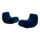 Pair of 'Sutra' Lounge Chairs by Gregorio Spini for Kundalini, Italy