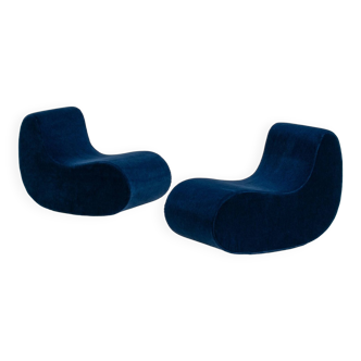 Pair of 'Sutra' Lounge Chairs by Gregorio Spini for Kundalini, Italy