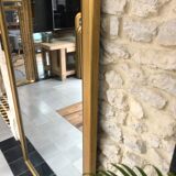 Antique mirror, mercury ice 174,5cm/111cm