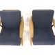 Pair of armchairs "Cigar chair GE 240" Hans J. Wegner Denmark, 1960