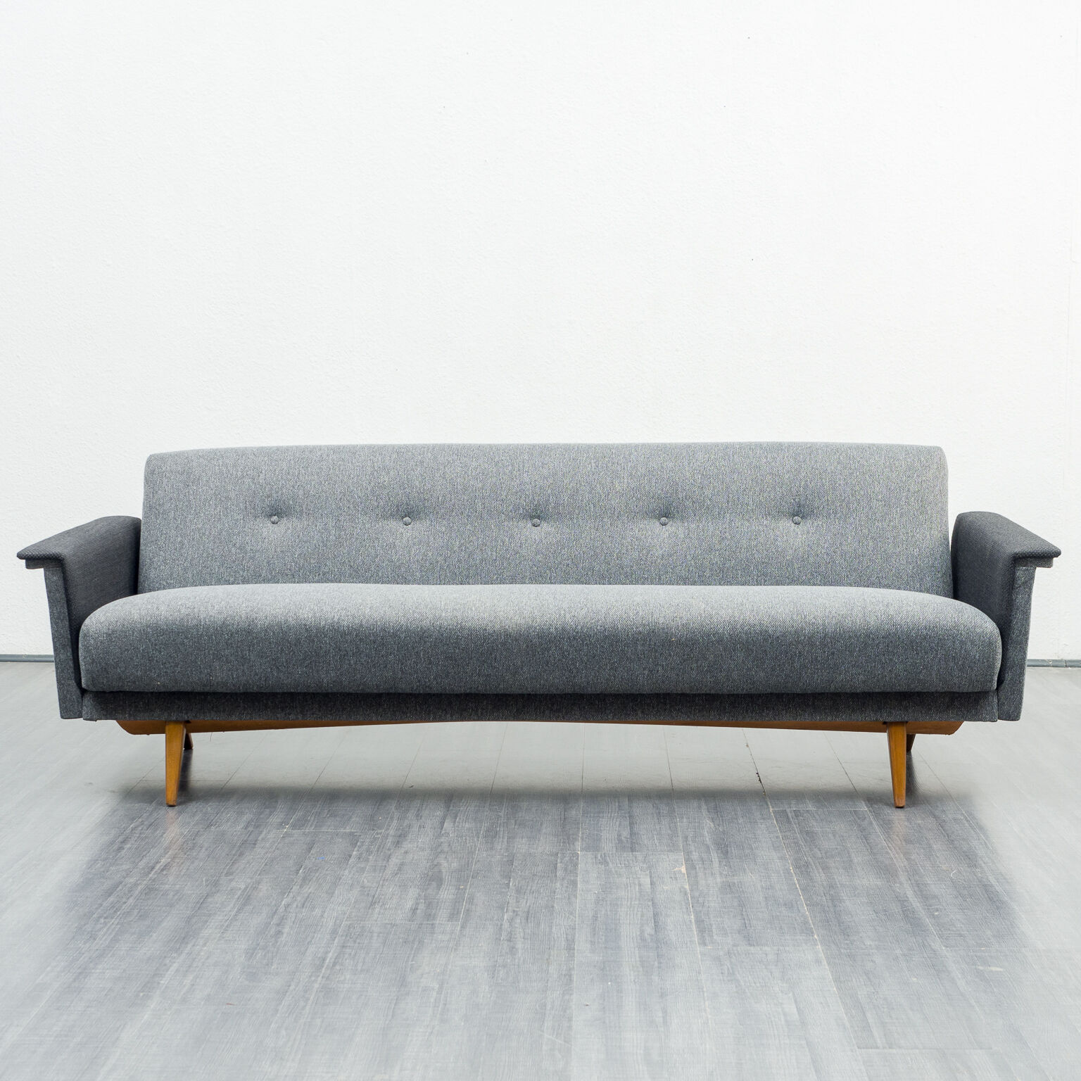 Convertible sofa, 60s, two-coloured, restored