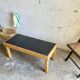 Vintage Maison Regain coffee table in solid elm – 1970s – Top