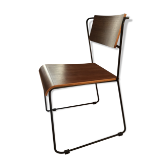 Contreplaquee Chair in Walnut