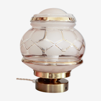 Art Deco Globe Lamp