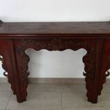 Antique altar console decorated, China early 20th century
