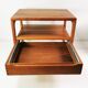 Side table, teak bar, Mid Century, BR Mobler, designed by Peter Brink, Denm