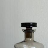 Smoked glass bottle