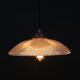 Suspension old striated glass