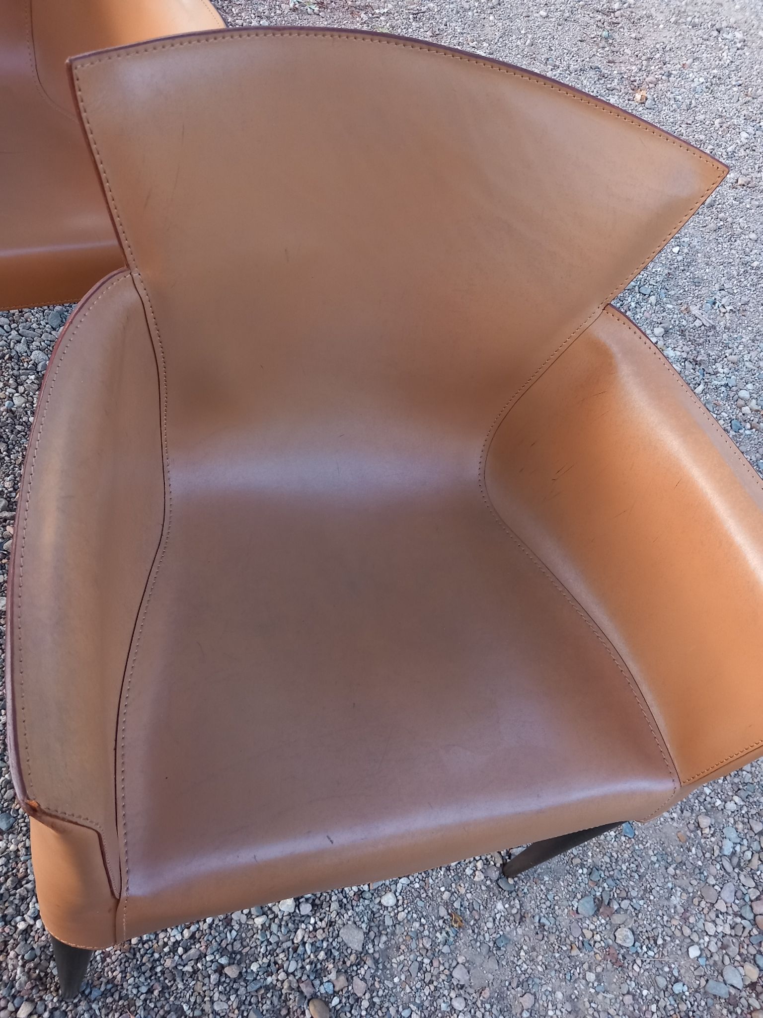 Ensemble de 4 chaises Vela par Carlo Bartoli pour Matteo Grassi