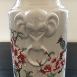Porcelain cherry blossom vase