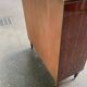 Scandinavian high buffet display cabinet in rosewood from the 1950s.
