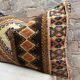 Housse de coussin vintage kilim berbère:Coussin en laine marocaine 60x40cm