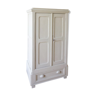 Patinated wardrobe