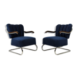 Cantilever armchairs from Mücke Melder, 1930