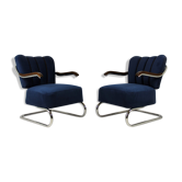 Cantilever armchairs from Mücke Melder, 1930