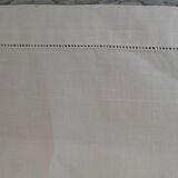 Very nice old sheet in Lin, RW monogram, crafted. Tbe