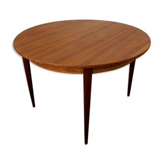 Scandinavian teak round table