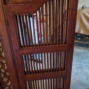 Balinese mirror with shutters Indonesia 120X130cm