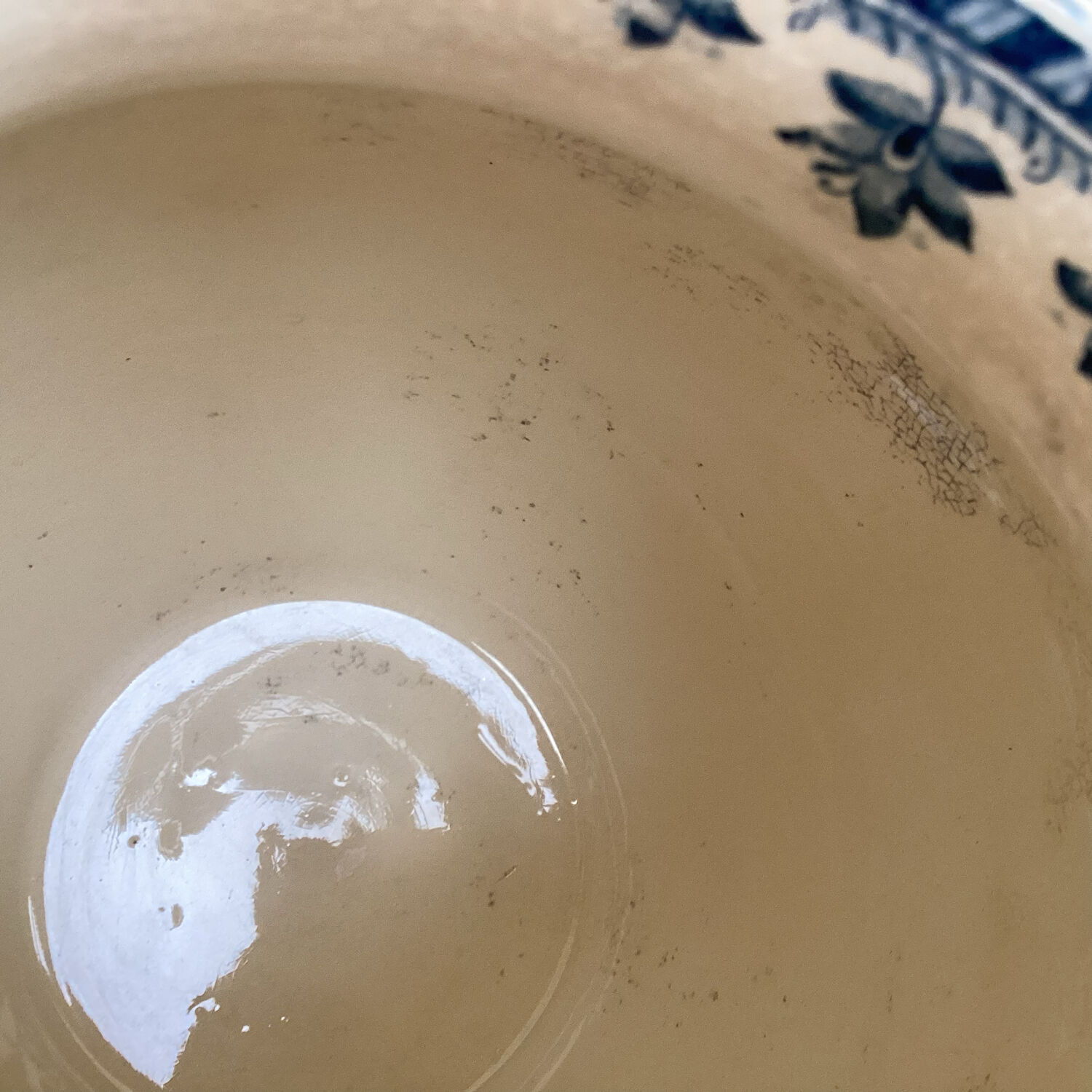 Pitcher Sarreguemines model Burgis late XIXth