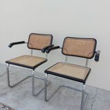 Pair of armchairs Marcel Breuer b64 cesca Italy