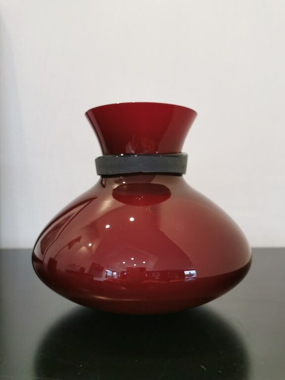 Murano glass vase signed Salviati